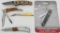 Lot of Five Folding Pocket Knives:Swiss Army & Win