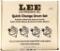 Lee Precision Quick Change Drum Set In Box