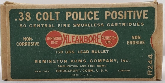 50 Rounds Of Remington UMC .38 Colt