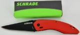 NEW Schrade Landshark Spring Assist Knife 3