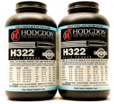 2Lbs Of Hodgdon H322 Rifle Gun Powder