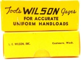 Lot of 2 Wilson Cartridge Case Gage For 6mm &