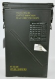 Large Heavy Duty Military Metal Ammo Can Air