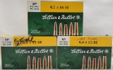 40 Rounds Of Sellier & Bellot 6.5x55 SE & 19