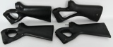 Lot of 4 Black Thumbhole Stocks