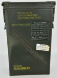 Large Heavy Duty Military Metal Ammo Can Air