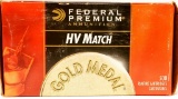 500 Rounds Of Federal HV Match .22 LR Ammunition