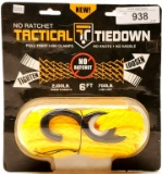 NIP Tactical Tiedown 6 Ft. L Yellow Tie Down 700