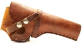 Challenger 1-C Brown Leather Revolver Holster