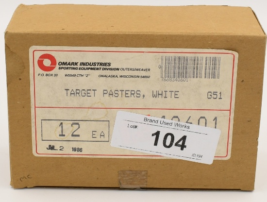 Case Of 4200 Outers Target Pasters