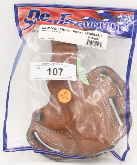 NIP De Santis Gunhide Leather Holster