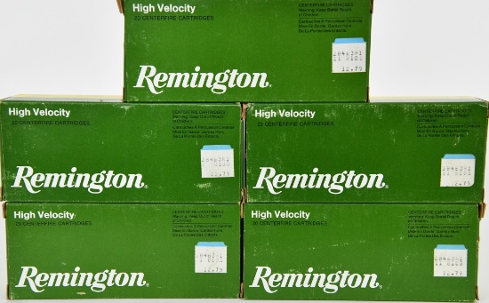 100 Rounds Of Remington .17 Rem Ammunition