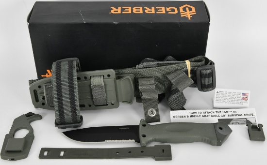 NIB Gerber LMF II Asek Fixed Blade Knife
