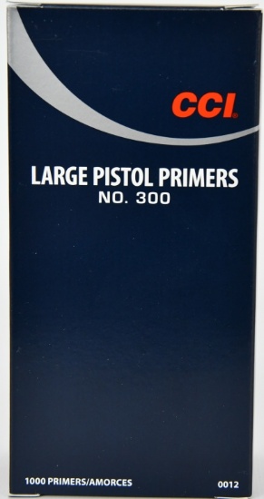 1000 CCI Large Pistol Primers No. 300