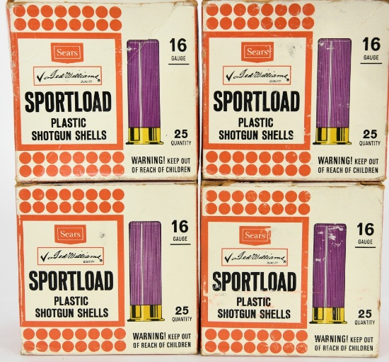 56 Rounds Of 16 Ga Plastic Shotshells