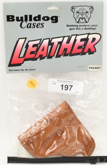 Bull Dog Pocket Leather Holster NIP
