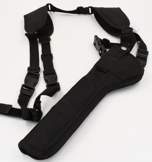 Black Nylon Revolver Shoulder Holster
