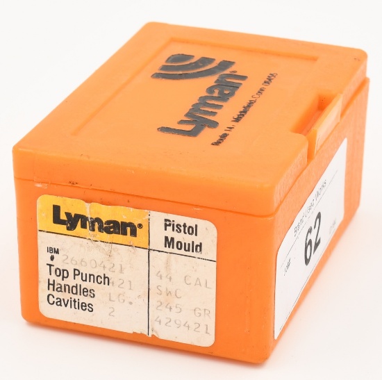 Lyman .44 Cal Bullet Mould Block