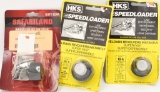 (2) NIP HKS Speedloader & Duty Gear