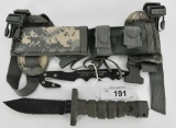 Ontario GI Asek Tactical Survival Knife