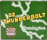 500 Rounds Remington Thunderbolt .22 LR Ammunition