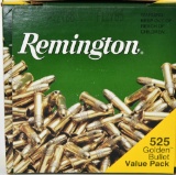 525 Rounds Remington Golden Bullet .22 LR Ammo