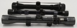 Lot of 3 Various Rifle Scopes