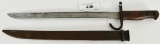 Japanese Arisaka Bayonet & Scabbard