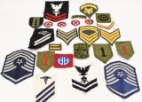 24 Various Patches Various sizes