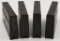 Lot of 4 M1A 20 Round Magazines