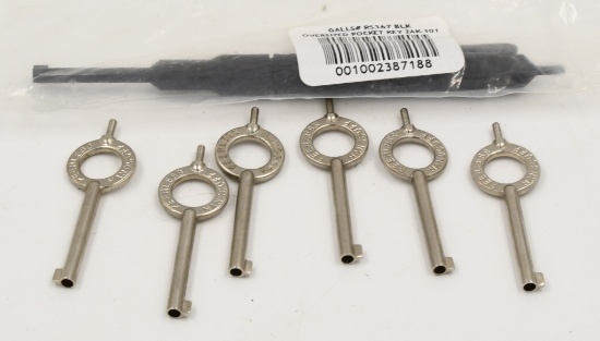 Lot of Hand cuff keys