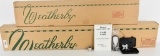 Lot of 2 Weatherby Rifle Boxes