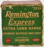 20 Rounds Of Remington Express 20 Ga