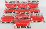 Lot of 10 Knitted Yarn Big Game Bag New in pkg