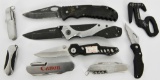 Lot Of 8 Various Folding Knives