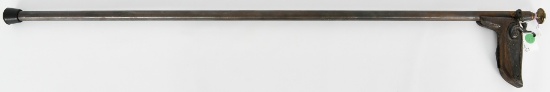 RARE!!Antique Percussion Gun Dog Cane