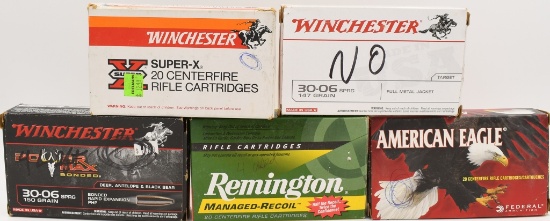 64 Brass Casings 30-06 Various MFG