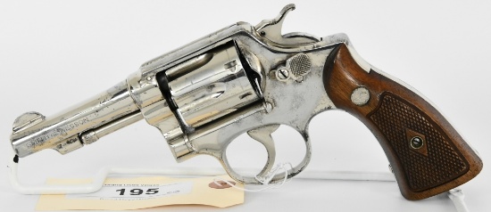 Smith & Wesson Victory Model Chrome .38 S&W