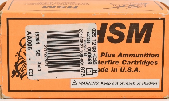 50 rds 222 REM 42 Grain Calhoon Silver Double HP
