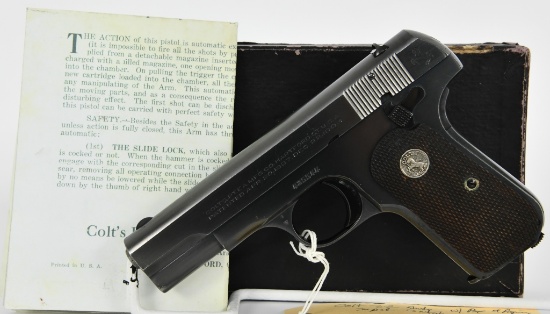 Colt M1903 Pocket Hammerless Semi Auto .32 ACP