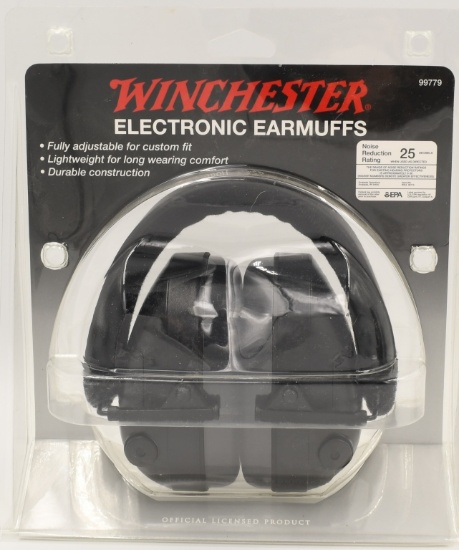 NIP Winchester Electronic Earmuffs