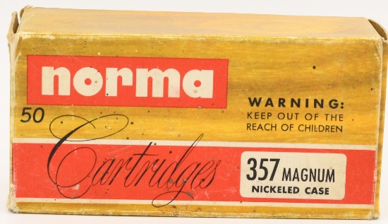 50 Rounds of Norma .357 Magnum Ammunition