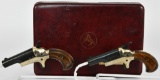 Cased Set of Colt Dueling Pistols .22 Short