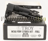 TROY M7A1 PDW STOCK KIT BLACK