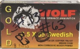 18 Brass Casings 6.5x55 Swedish casings from Wolf