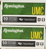 100 Rounds Remington UMC .380 ACP Ammunition