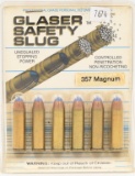 6 Rounds Of Glaser Safety Slug .357 Magnum Ammo