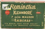 20 Rounds of Remington 7mm Mauser Ammunition