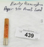 Early Remington .410 Ga Paper Proof Load Shotshell