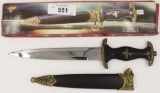European Knight Dagger Historical Dagger 37cm